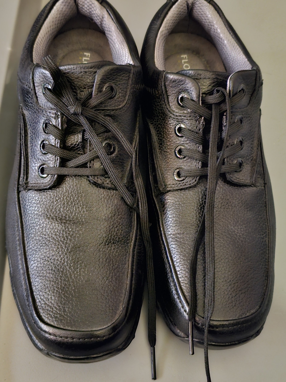 Florsheim Black Men's Lace-Up Oxford Comfort Shoes